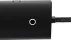 Hub USB 4w1 Baseus Lite Series WKQX080001 4xUSB 5Gb/s Black (WKQX080001) - obraz 4