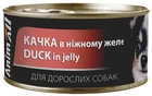 Влажный корм для собак AnimAll Утка в нежном желе