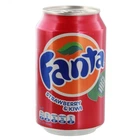 Напій безалкогольний сильногазований Fanta Полуниця Ківі 0.335 мл