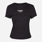 Koszulka damska bawełniana Tommy Jeans DW0DW17839-BDS XS Czarna (8720646673735) - obraz 4