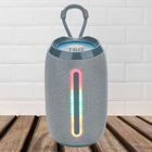 Bluetooth колонка портативна TG-653 USB/TF 5W з ремінцем Grey