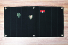 Велкро панель 30*50см - чорна, для шевронів, патчів, для коллекції - зображення 7