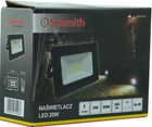 Світлодіодний прожектор Schmith 20 Вт чорний (IESCH 016) - зображення 3