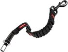 Ремінь безпеки для собак EzyDog Click Dog Zero Shock Seat Belt Black (9346036003792) - зображення 1