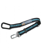 Ремінь безпеки для собак Kurgo Direct to Seatbelt Tether Blue (0813146019658) - зображення 1