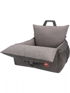 Fotelik samochodowy dla psów Peppy Buddies Comfort Lux Car Seat Grey (6972718665595)