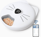 Автоматична миска для котів Catit Pixi Smart 6 Meal Feeder 170 мл White (0022517437544) - зображення 3