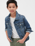 Дитяча джинсова демісезонна куртка GAP 491331-00 137-145 см Cиня (1200041697330) - зображення 1