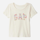 Koszulka dziecięca dziewczęca GAP 862236-01 99-104 cm Beżowa (1200132503458) - obraz 1