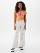 Koszulka dziecięca dziewczęca GAP 885666-00 125-135 cm Pomarańczowa (1200132977266) - obraz 3