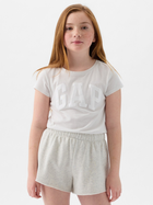 Koszulka dziecięca dziewczęca GAP 885666-01 113-125 cm Beżowa (1200132977129) - obraz 1