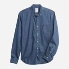 Koszula jeansowa przejściowa męska GAP 736872-01 L Granatowa (1200056670830) - obraz 5