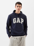 Худі утеплене чоловіче GAP 868453-01 XL Темно-синє (1200133052511) - зображення 1