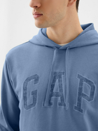 Bluza męska z kapturem ocieplana GAP 868458-01 L Granatowa (1200132978263) - obraz 4