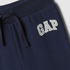 Дитячі спортивні штани-джогери для хлопчика GAP 859780-03 84-91 см Темно-сині (1200132928268) - зображення 3