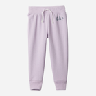 Дитячі спортивні штани-джогери для дівчинки GAP 794209-03 99-107 см Світло-фіолетові (1200131738141) - зображення 1