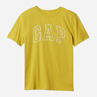 Koszulka dziecięca chłopięca GAP 885753-01 129-137 cm Żółta (1200132504363) - obraz 1