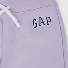 Дитячі спортивні штани-джогери для дівчинки GAP 845041-01 99-114 см Фіолетові (1200131779779) - зображення 3