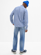Сорочка джинсова демісезонна чоловіча GAP 543056-01 S Блакитна (1200118689473) - зображення 2