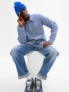 Koszula jeansowa przejściowa męska GAP 543056-01 S Niebieska (1200118689473) - obraz 3