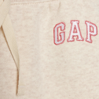 Дитячі спортивні штани-джогери для дівчинки GAP 688170-04 91-99 см Бежеві (1200002934597) - зображення 3