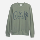 Світшот на флісі чоловічий GAP 427434-17 XL Зелений (1200131582034) - зображення 3