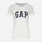 Koszulka damska bawełniana GAP 268820-06 XL Biała (1200024722530) - obraz 1
