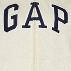 Bluza streetwear na zamek z kapturem damska GAP 463503-16 XL Beżowa (1200119809191) - obraz 5
