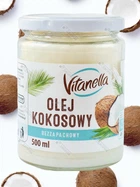 Кокосова олія Vitanella рафінована без запаху 500 мл