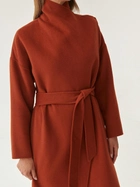 Płaszcz jesienny długi damski Tatuum Bordo T2220.003 40 Pomarańczowy (5900142179723) - obraz 5