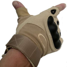 Тактичні рукавички камуфляж койот Оклай розмір XL - зображення 2