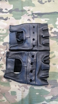 Перчатки беспалые кожаные Mil Tec Германия M - изображение 3