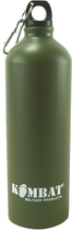 Фляга Kombat UK Aluminium Water Bottle 1000 мл Оливкова (kb-awb1000-olgr) - зображення 1