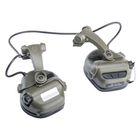 Активні захисні навушники Earmor M31X MARK3 ARC (FG) Olive з кріпленням на шолом - изображение 1
