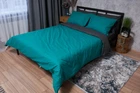 Комплект постельного белья Moon&Star Бязь Gold Люкс «Gray Green» King Size 220x240 наволочки 2х50х70 (MS-820002684)