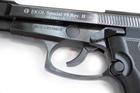 Стартовый пистолет Beretta 99, Ekol Special 99 REV II + 20 патронов, Сигнальный пистолет под холостой патрон 9мм, Шумовой - изображение 3