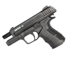 Стартовий пістолет Springfield, Retay X1 Black, сигнальний пістолет під холостий патрон 9мм, шумовий пістолет - зображення 5