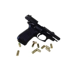 Стартовий пістолет Beretta 84, Retay 84FS Black, Сигнальний пістолет під холостий патрон 9мм, Шумовий - зображення 6