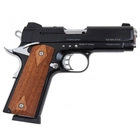 Стартовый пистолет Colt 1911, KUZEY 911-SX#2 Black/Brown Wooden Grips, Сигнальный пистолет под холостой патрон 9мм, Шумовой - изображение 6