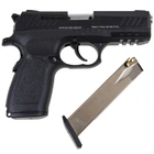 Стартовый пистолет KUZEY A-100#1 Black/Black Grips, Сигнальный пистолет под холостой патрон 9мм, Шумовой - изображение 8