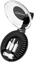 Kabel Vonmahlen Allroundo C USB Type-C - USB Type-A + micro-USB - Apple Lightning 0.75 m Black (ALC00001) - obraz 3