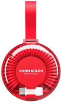 Кабель Vonmahlen Allroundo C USB Type-C - USB Type-A + micro-USB - Apple Lightning 0.75 м Red (ALC00004) - зображення 2