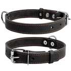 Ошейник "CoLLaR" одинарный (ширина 25мм, длина 38-50см) черный