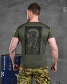 Тактическая потоотводящая футболка odin diva oliva XL - изображение 6