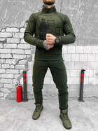 Зимний флисовый костюм soldier haki S