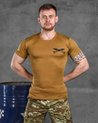 Тактична футболка потоотводящая odin кайот снаряд XXL - зображення 1