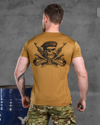Тактическая потоотводящая футболка odin кайот вірний назавжди L - изображение 6