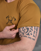 Тактическая потоотводящая футболка odin viking кайот XXL - изображение 9