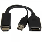 Адаптер-переходник HDMI на DisplayPort Cablexpert A-HDMIM-DPF-01