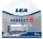 Змінні картриджі для бритви Lea Perfect 6 Blades + Diamond Blades 4 шт (8410737003892) - зображення 1